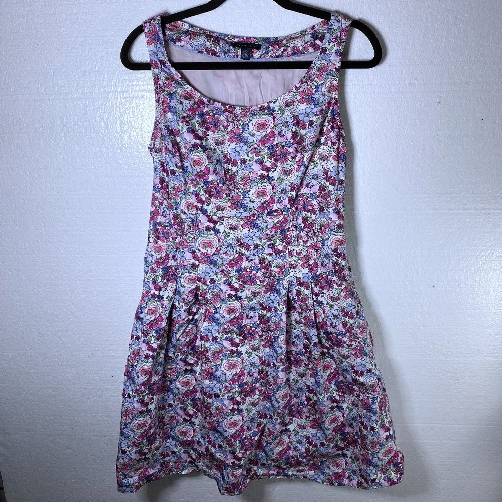 Tommy Hilfiger Women's Size 8 Floral A-Line Sleeveless Dress Spring Sundress